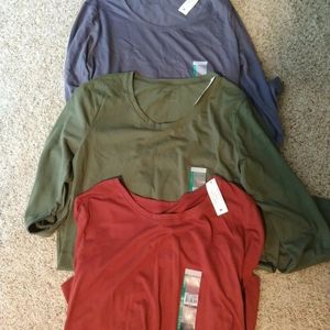 Lot of 3 XL Long sleeve T-shirts by No boundaries